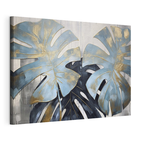 Tableaux Feuilles bleues élégantes dans une floraison artistique (UGS : s36202) Tableaux Tableaux Feuilles bleues élégantes dans une floraison artistique (UGS : s36202)