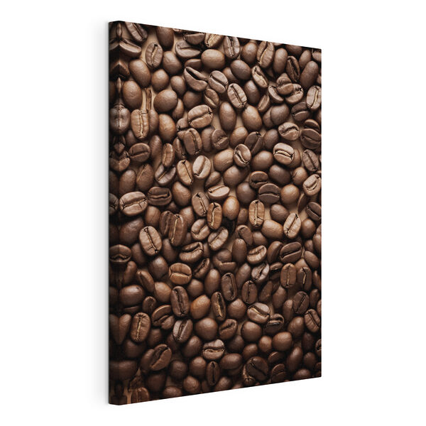 Tableaux Une pile de grains de café