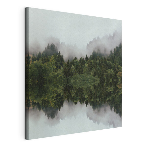 Reflet d'arbres dans l'eau Tableaux Reflet d'arbres dans l'eau