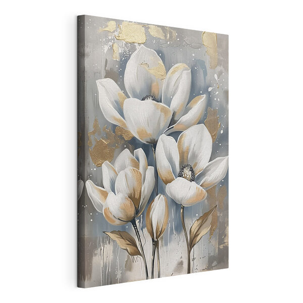 Un tableau de fleurs blanches Tableaux Un tableau de fleurs blanches