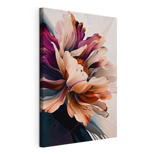 Des pétales colorés dans une douce harmonie Tableaux Des pétales colorés dans une douce harmonie