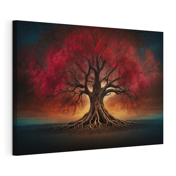 Tableaux Tableaux Arbre à feuilles rouges (UGS : s39614)