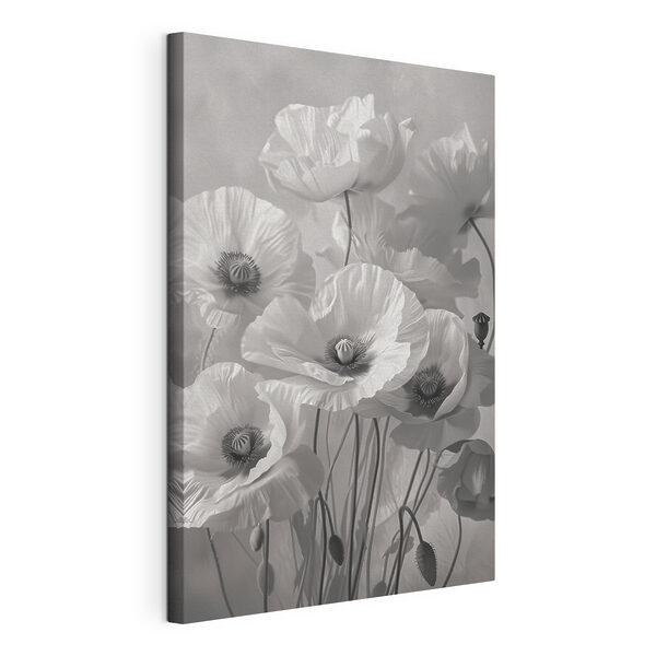 Tableaux Groupe de fleurs blanches