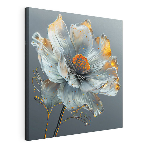 Tableaux Une fleur élégante aux détails raffinés