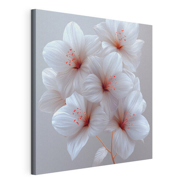 Groupe de fleurs blanches Tableaux Groupe de fleurs blanches