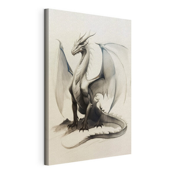 Dessin d'un dragon Tableaux Dessin d'un dragon