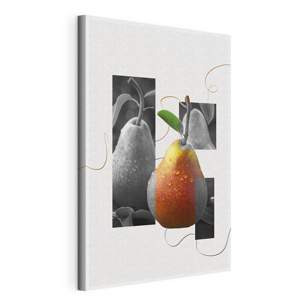 Poire avec gouttes d'eau Tableaux Poire avec gouttes d'eau