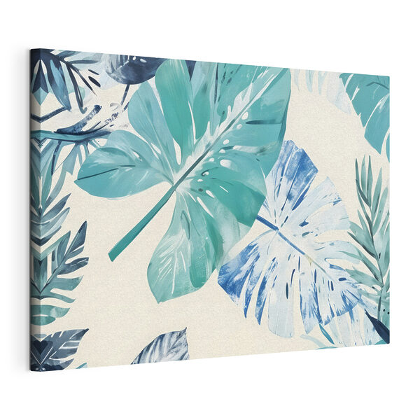 Feuilles tropicales aux couleurs éclatantes Tableaux Feuilles tropicales aux couleurs éclatantes