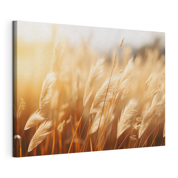La chaleur du soleil sur les herbes qui ondulent Tableaux La chaleur du soleil sur les herbes qui ondulent