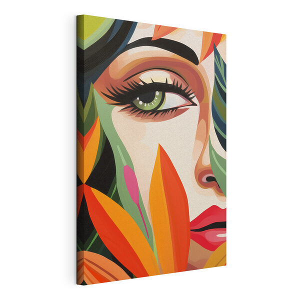 Des couleurs vives et un regard captivant Tableaux Des couleurs vives et un regard captivant