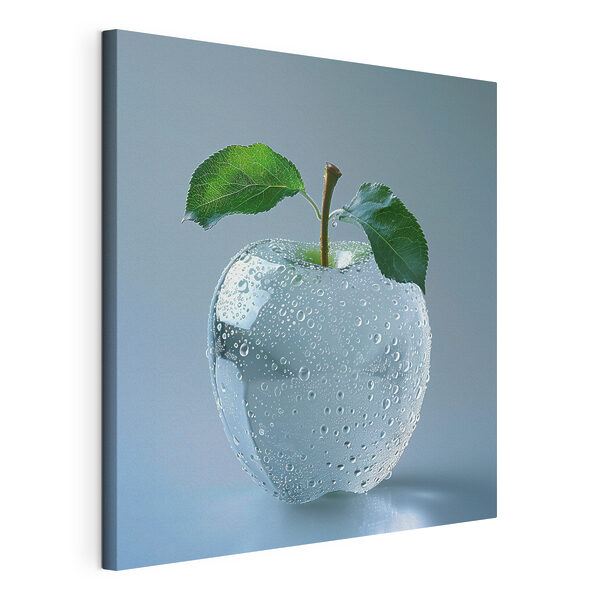 Tableaux Pomme claire avec des gouttes d'eau (UGS : s40914) Tableaux Tableaux Pomme claire avec des gouttes d'eau (UGS : s40914)