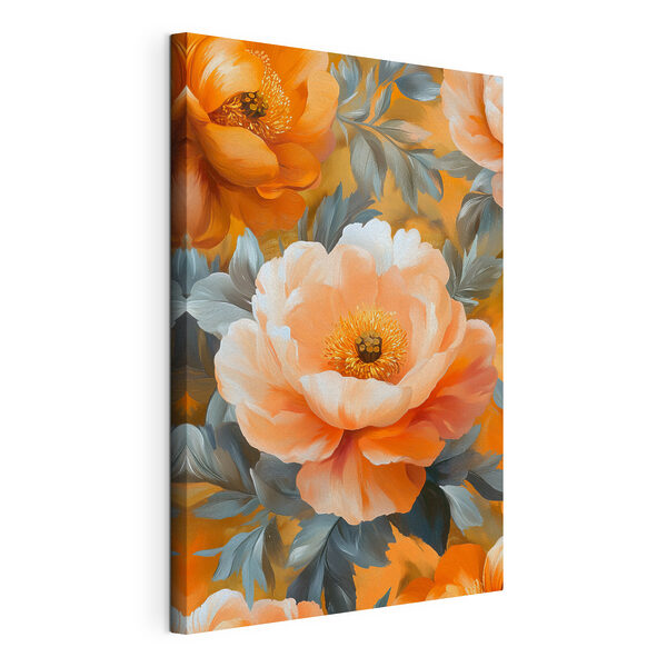 Tableaux Des pivoines aux couleurs vives dans des teintes douces (UGS : s40961) Tableaux Tableaux Des pivoines aux couleurs vives dans des teintes douces (UGS : s40961)