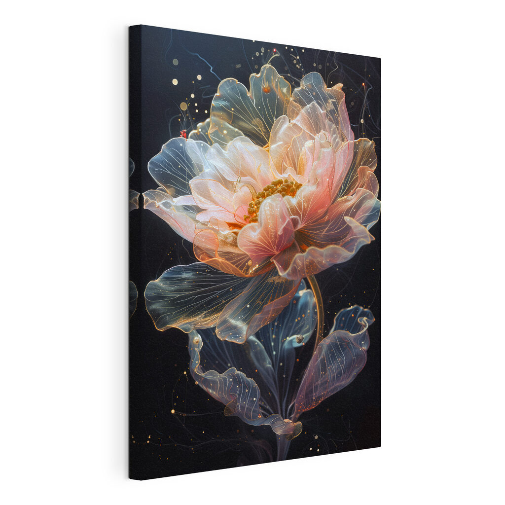 Delicate floral beauty in soft hues Delicate floral beauty in soft hues