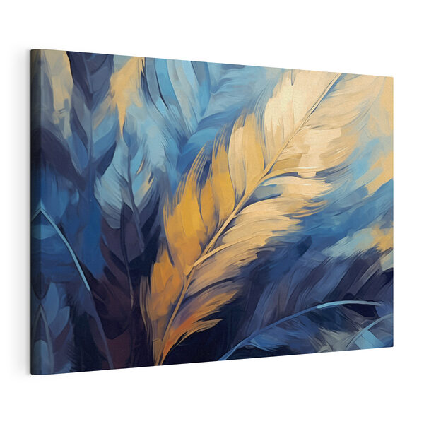 Des feuilles colorées dans un style onirique Tableaux Des feuilles colorées dans un style onirique
