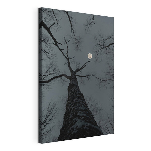 Tableaux Arbre avec la lune en arrière-plan (UGS : s41320) Tableaux Tableaux Arbre avec la lune en arrière-plan (UGS : s41320)