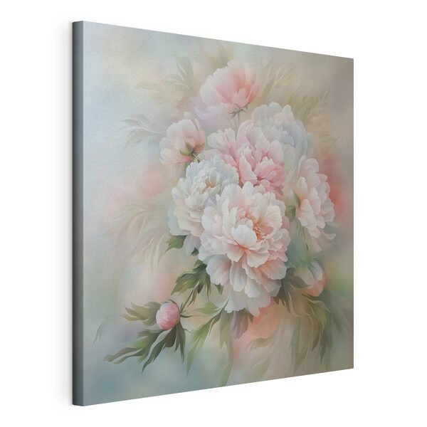 Tableaux Tableaux Peinture de fleurs sur fond blanc (UGS : s41813)