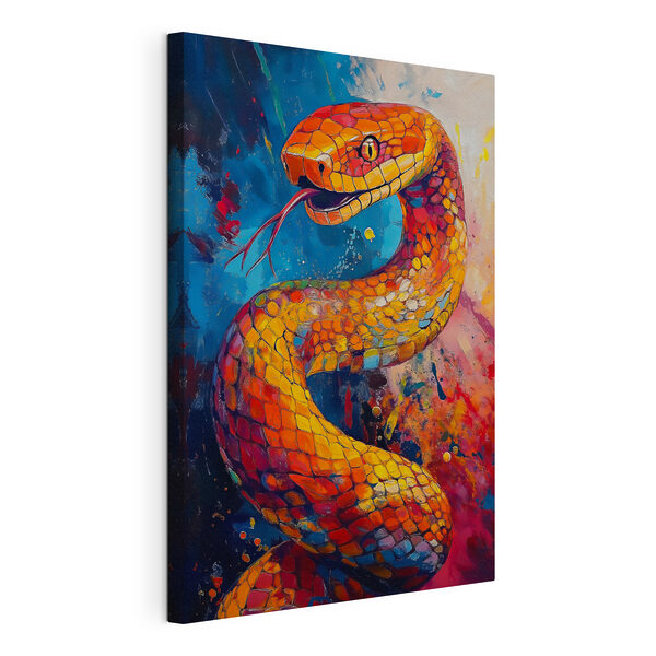 Peinture d'un serpent Tableaux Peinture d'un serpent