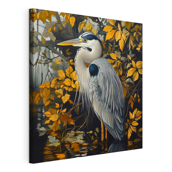 Oiseau debout dans l'eau Tableaux Oiseau debout dans l'eau