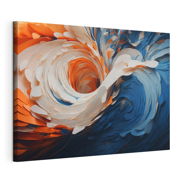 Couleurs vives et tourbillonnantes en mouvement Tableaux Couleurs vives et tourbillonnantes en mouvement