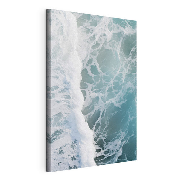 Vagues s'écrasant sur une plage Tableaux Vagues s'écrasant sur une plage