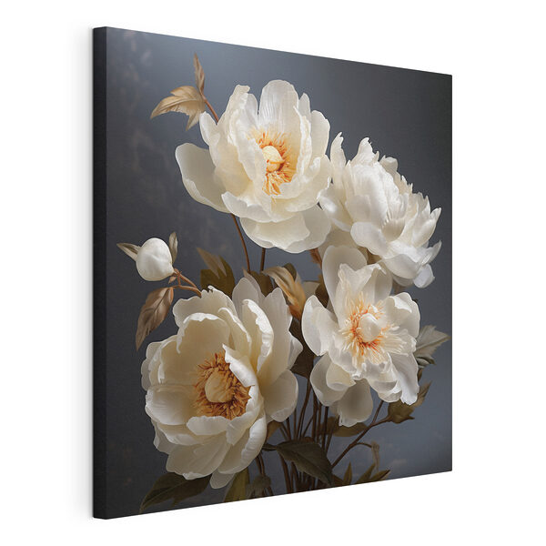 Tableaux Bouquet de fleurs blanches