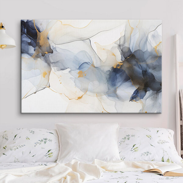 Tableaux De douces vagues de couleurs et de mouvement