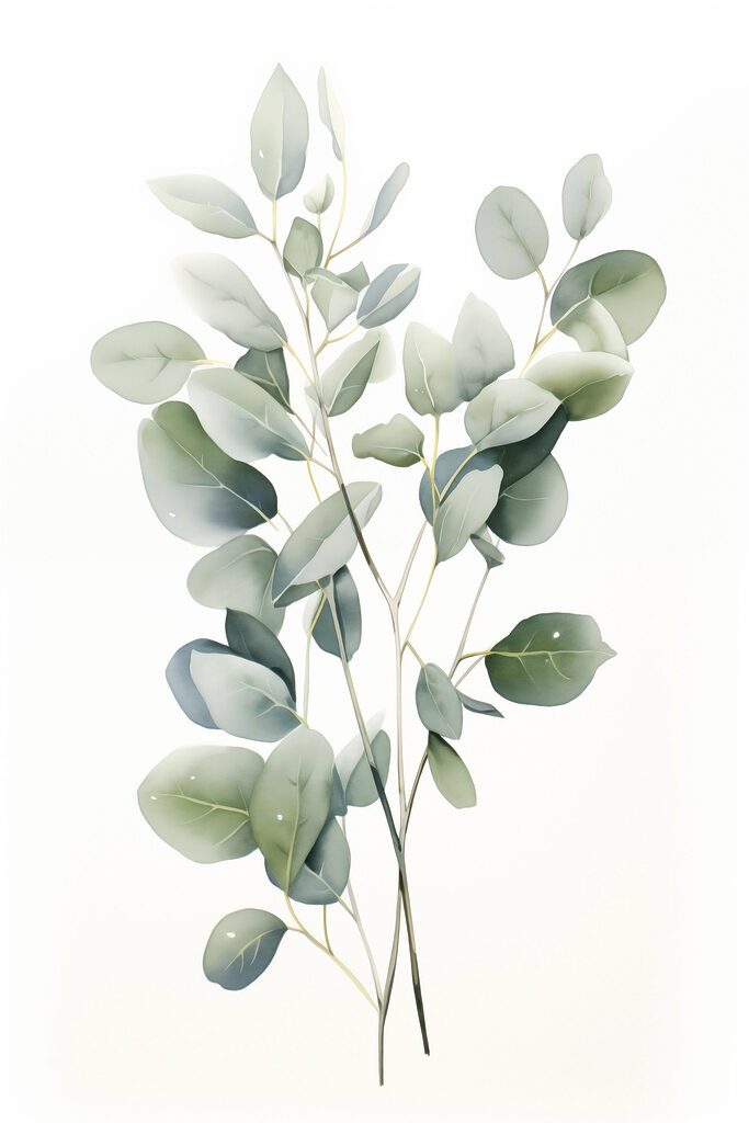 Watercolor of a plant
