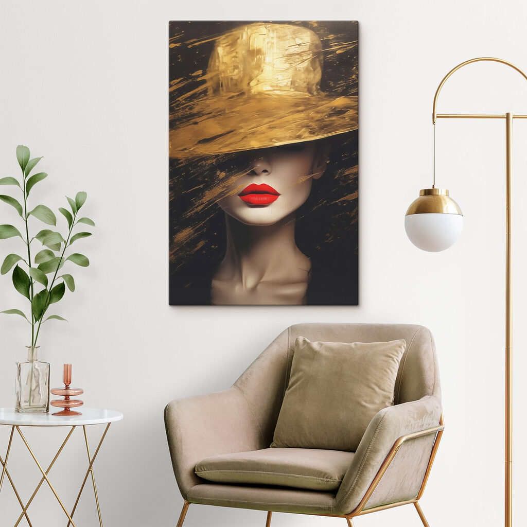 Mysterious elegance in bold colors