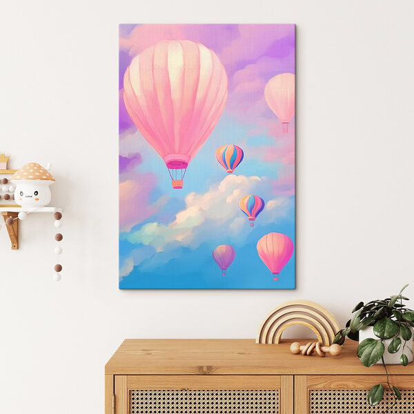 Group of hot air balloons in the sky Group of hot air balloons in the sky