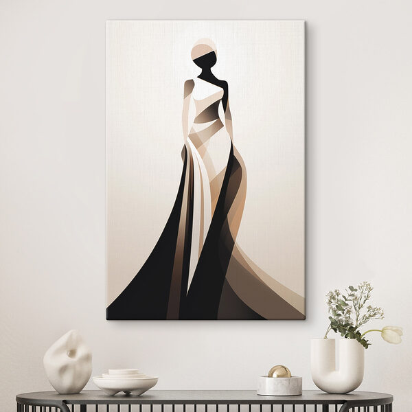 Tableaux Tableaux Une femme en robe longue (UGS : s44749)