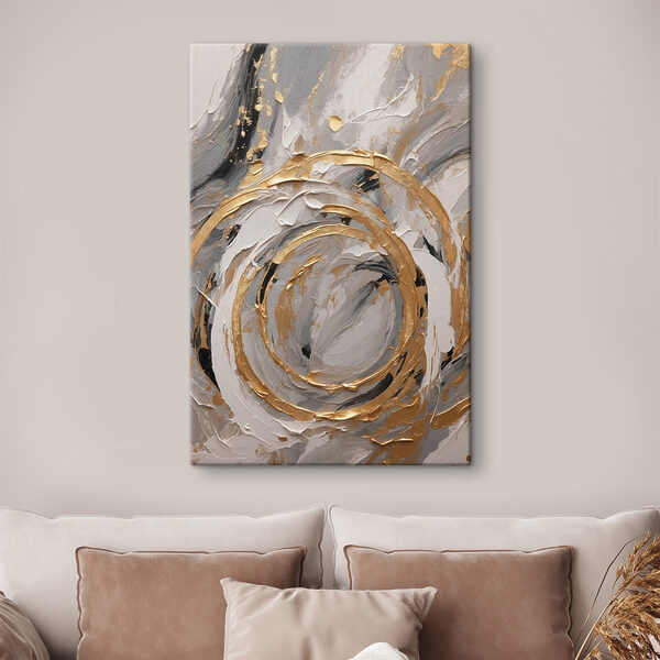 Tableaux Peinture représentant des tourbillons et encore des tourbillons