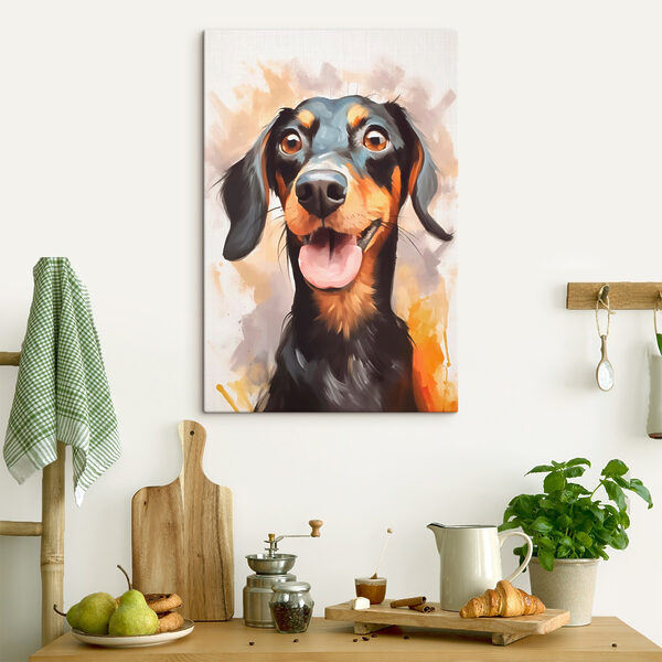 Tableaux Tableaux Chien la langue pendante (UGS : s44818)