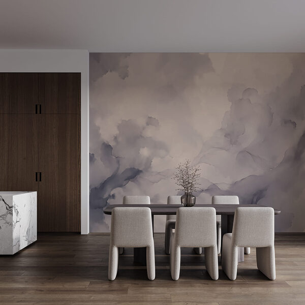 Le murmure des nuages légers et tourbillonnants