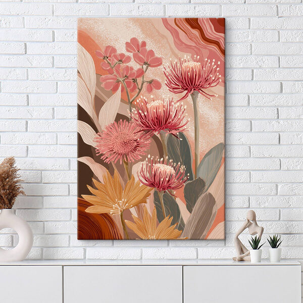 Tableaux Tableaux La beauté des fleurs aux couleurs éclatantes (UGS : s44975)