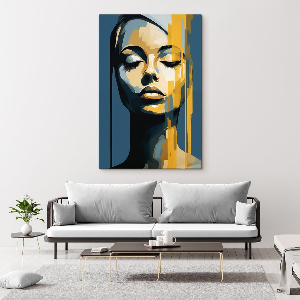 Expression of serene beauty captured