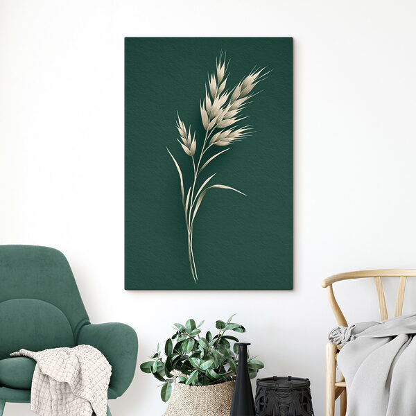 Plant with leaves on it