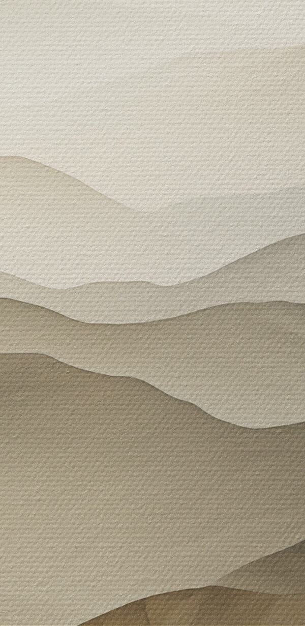 Landscape of mountains with fog