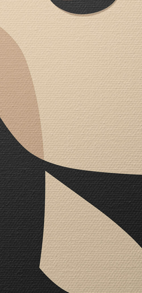 Woman with black hair and red lips