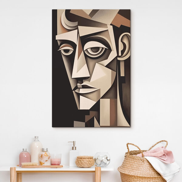Tableaux Tableaux Peinture représentant le visage d'un homme (UGS : s45231)