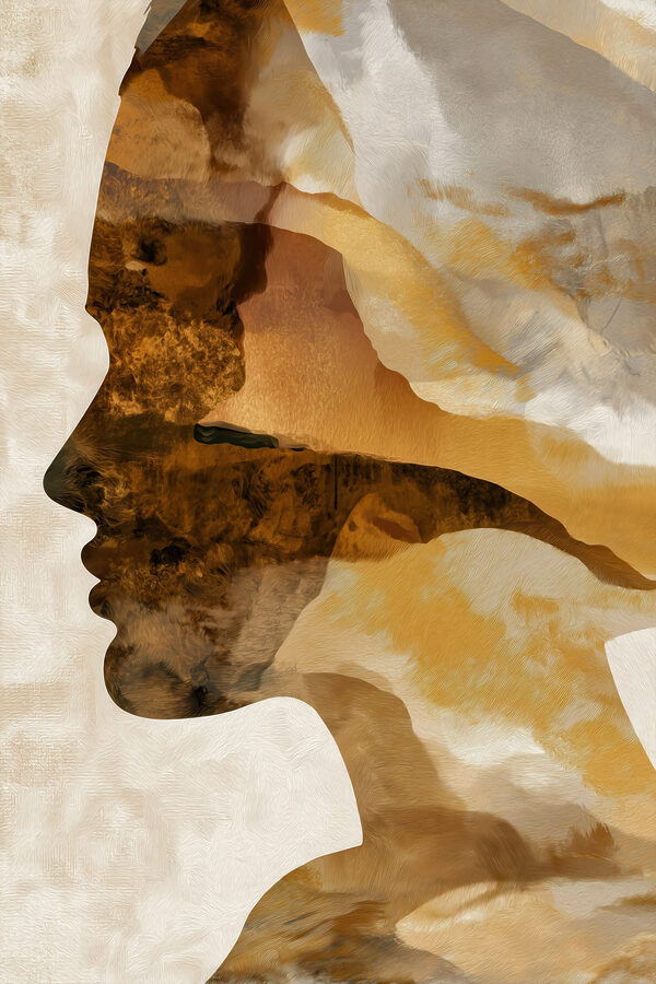Profile of a woman