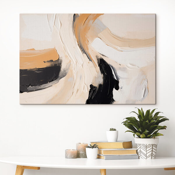 Abstract blend of warm hues Abstract blend of warm hues