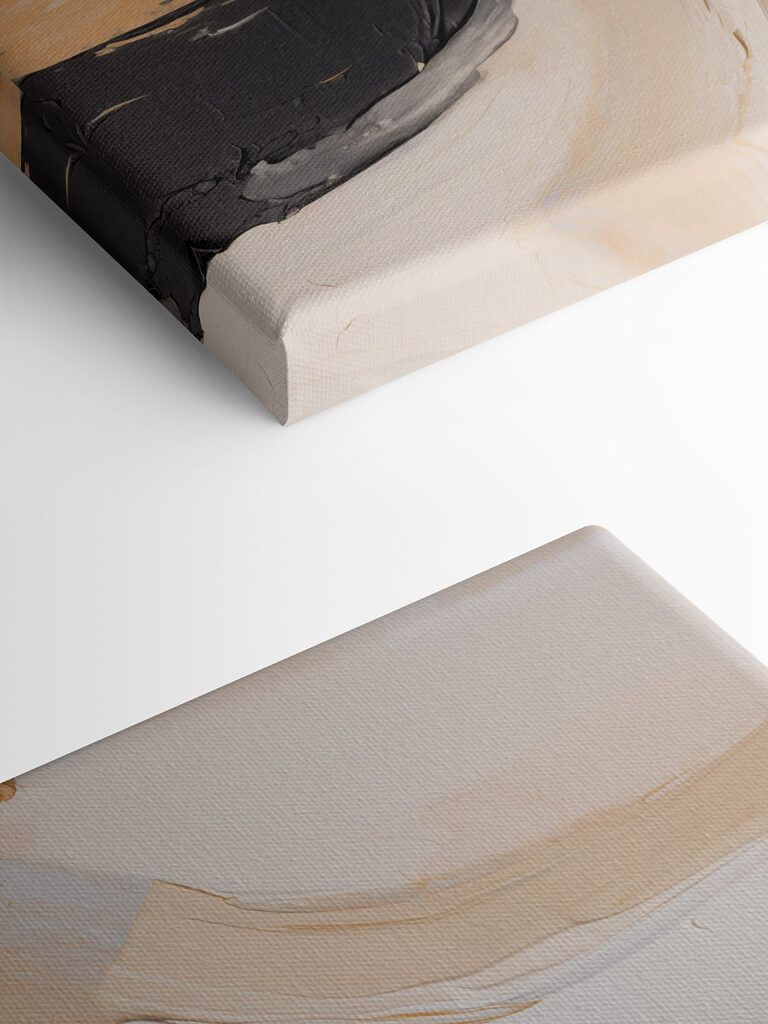 Abstract blend of warm hues Abstract blend of warm hues
