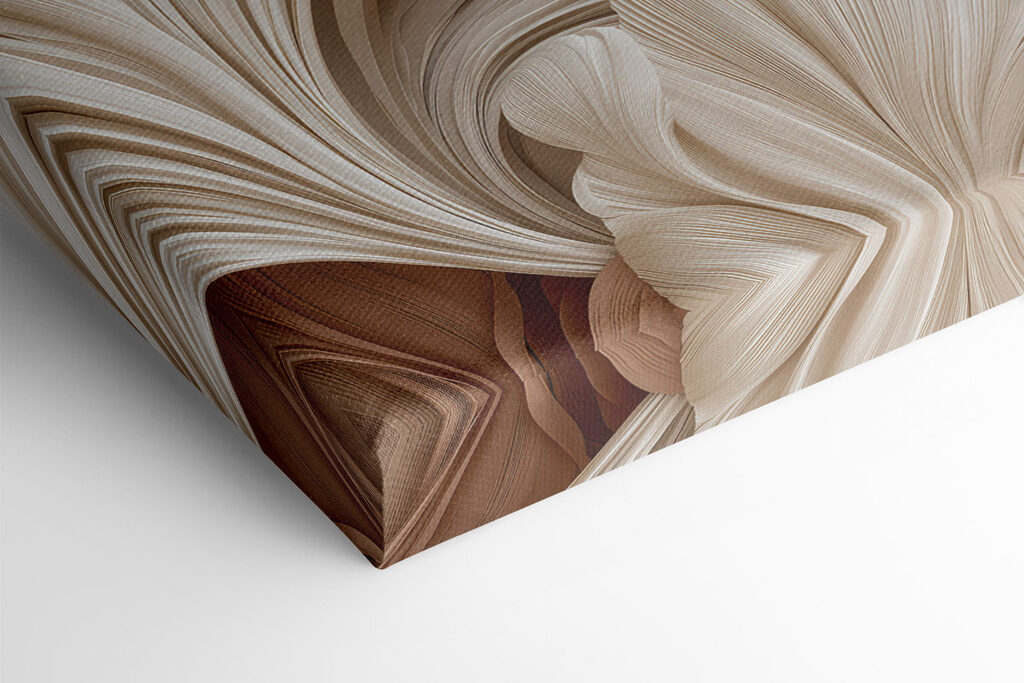 Delicate layers of flowing textures Delicate layers of flowing textures