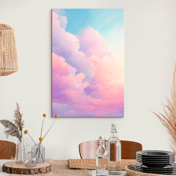 Colorful clouds in the sky