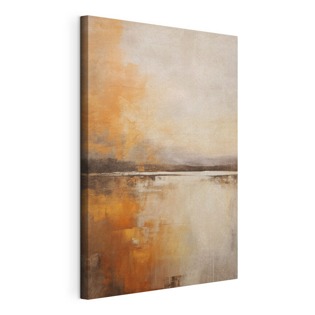 Painting of a lake Painting of a lake