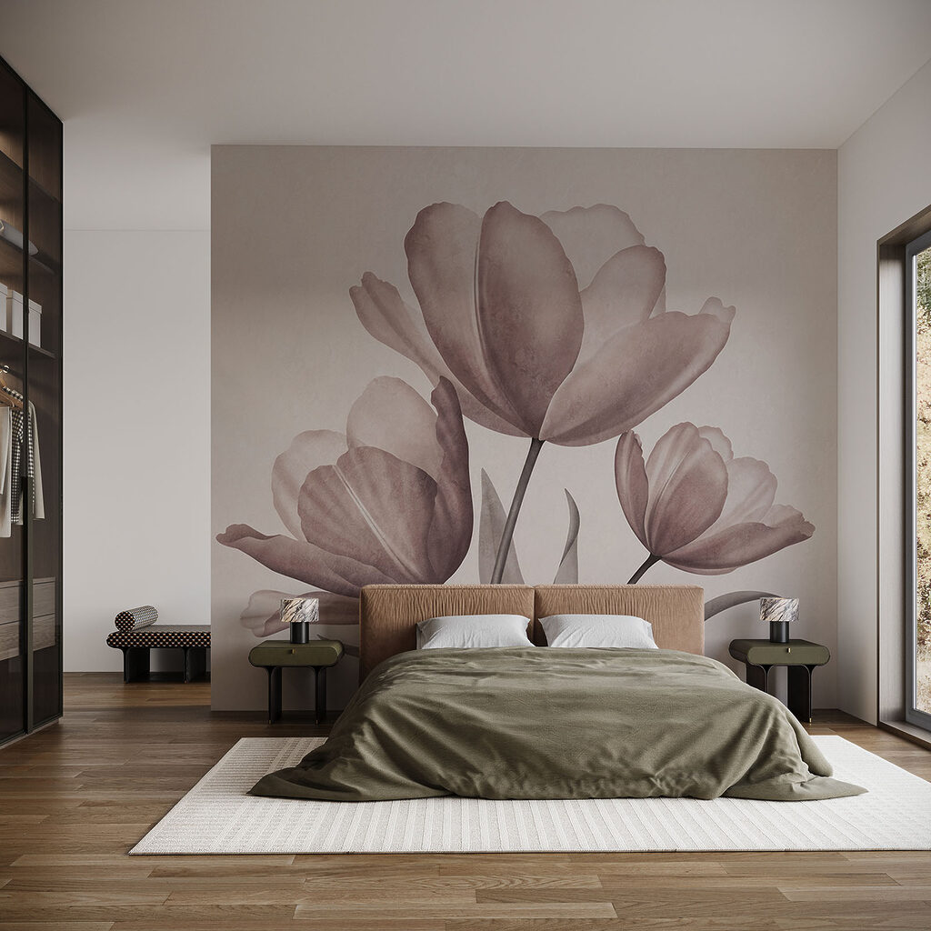 De élégantes tulipes aux tons pastel délicats