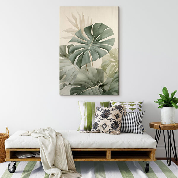 Tableaux Tableaux Des nuances apaisantes de verdure luxuriante (UGS : s45616)