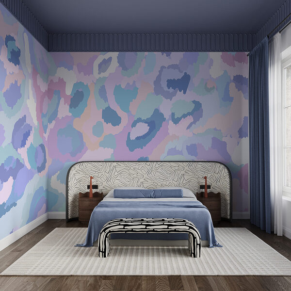 Motif coloré à pois