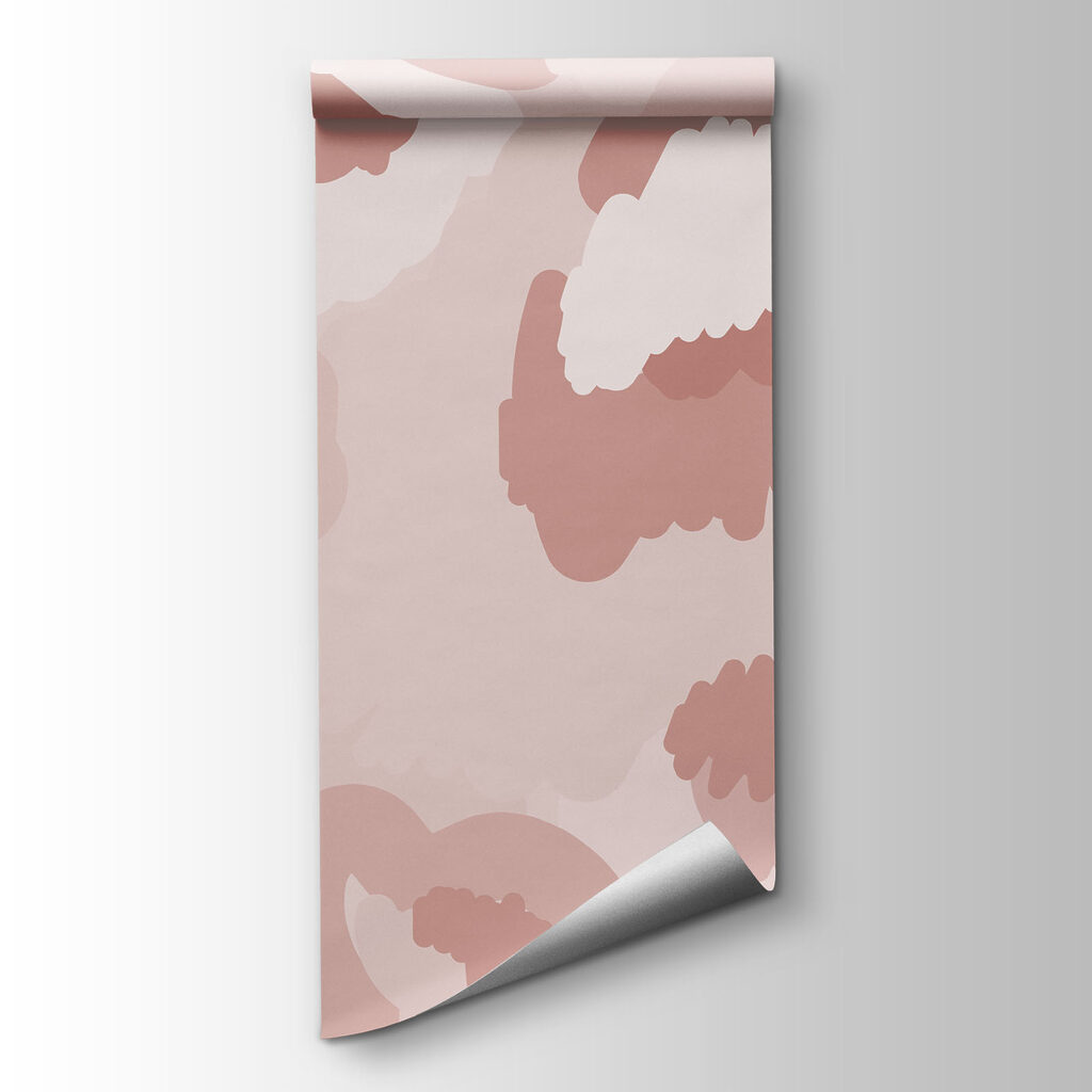 Pink and white pattern