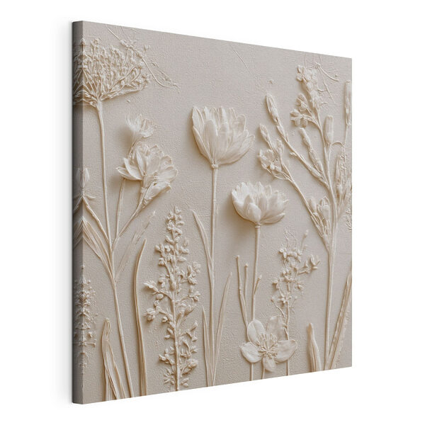 Art floral et végétal blanc Tableaux Art floral et végétal blanc